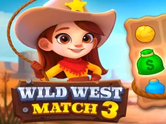 Játék Wild West Match 3 online