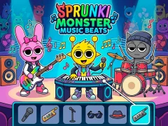Játék Sprunki Monster Music Beats online