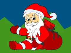 Játék Santa Claus Coloring Book online