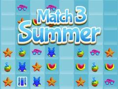 Játék Match 3 Summer online
