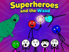 Játék Superheroes and the Wand online