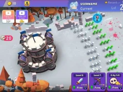 Játék Stickman Guys Defense online