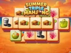Játék Summer Triple Mahjong online