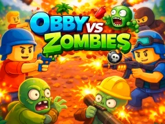 Játék Obby vs Zombies online