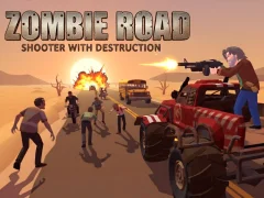 Játék Zombie Road: Shooter with Destruction online