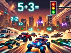 Játék Mathematics Racing online