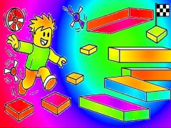 Játék Coloring Book: Roblox Obby Runner online