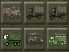 Játék Army Trucks Memory online
