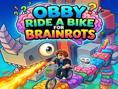 Játék Obby Ride a Bike For Brainrots online