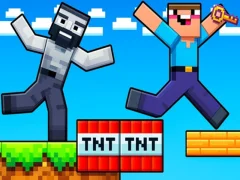Játék Noob: Parkour Tricks online