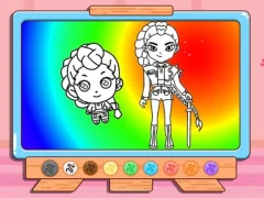 Játék Coloring Book: Kpop Rumi online