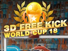 Játék 3D Free Kick World Cup 2018 online