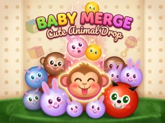 Játék Baby Merge Cute animal drop online