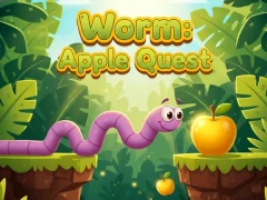 Játék Worm:  Apple Quest online
