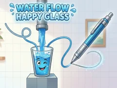 Játék Water Flow Happy Glass online