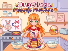 Játék Diary Maggie Making Pancake online