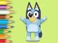 Játék Coloring Book: Happy Bluey online