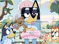 Játék Jigsaw Puzzle: Bluey Play Time online