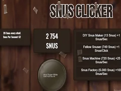 Játék SNUS Clicker online