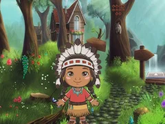 Játék Girl Reach Thanksgiving Land online