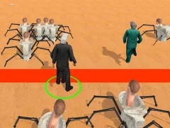 Játék Cameraman vs Skibidi Survival online