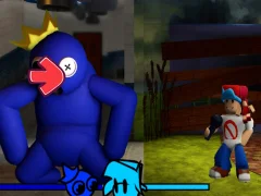 Játék FNF vs Rainbow Friends online