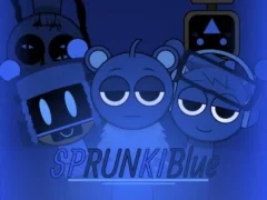 Játék Sprunki Blue Mod online