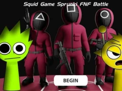Játék Squid Game Sprunki Fnf Battle online