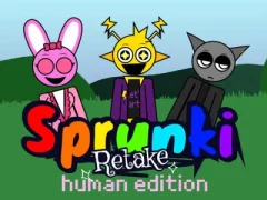 Játék Sprunki Retake: Human Edition online