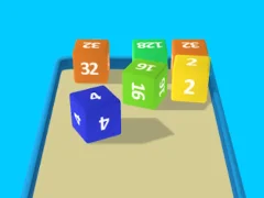 Játék 2048 Cube Merge online