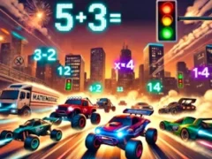 Játék Mathematics Racing online
