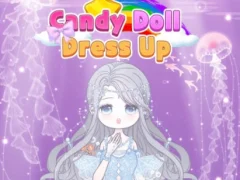 Játék Candy Doll Dress Up online