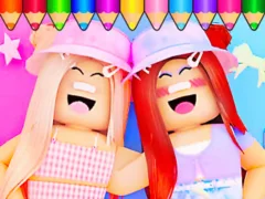Játék Coloring Book: Roblox Bestie online