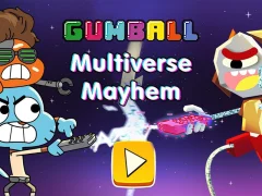 Játék The Amazing World of Gumball Multiverse Mayhem online