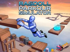 Játék Ragdoll Parkour Simulator online
