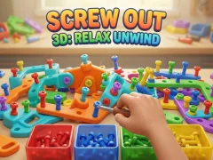 Játék Screw Out 3D: Relax Unwind online