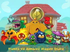 Játék Plants Vs Zombies Hidden Stars online