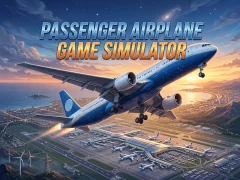 Játék Passenger Airplane Game Simulator online