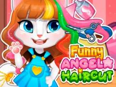 Játék Funny Angela Haircut online