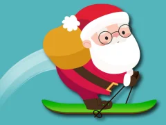 Játék Avalanche Santa Ski Xmas online
