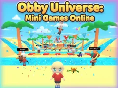 Játék Obby Universe: Mini Games Online online