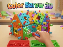 Játék Color Screw 3D online
