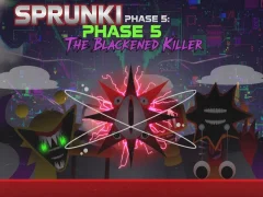 Játék Sprunki Phase 5: The Blackened Killer online