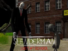 Játék Slenderman Lost at School online