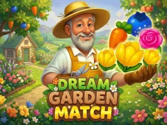 Játék Match Dream Garden online