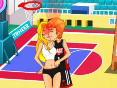 Játék Basketball Kissing online