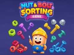 Játék Nuts & Bolt Sorting Game online