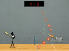 Játék Stick Figure Badminton 3 online
