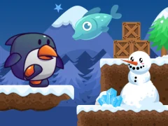Játék Penguin Fishing online