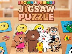 Játék Brown And Friends Jigsaw Puzzle online